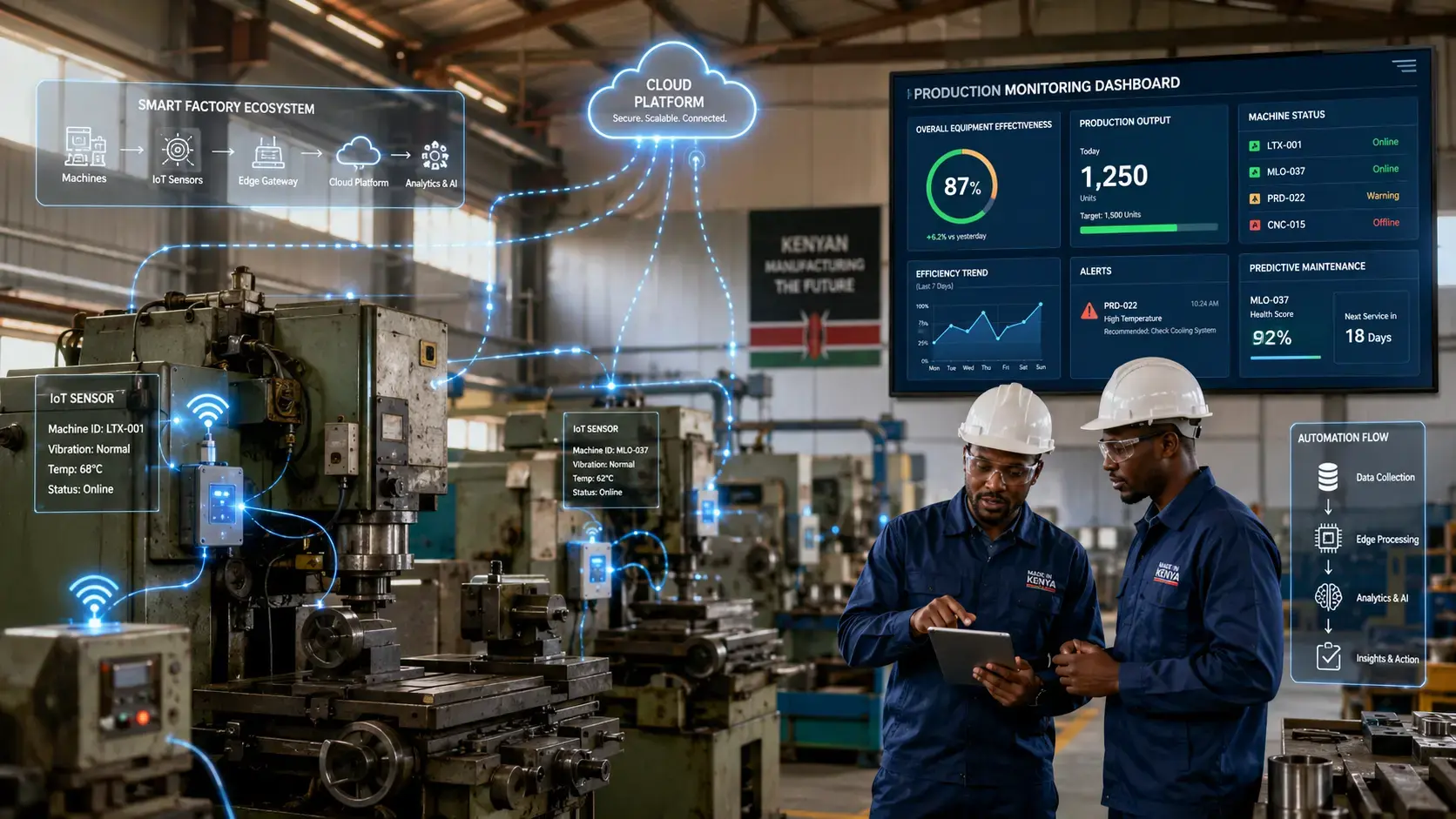 Modernizing Legacy Manufacturing Systems with IoT